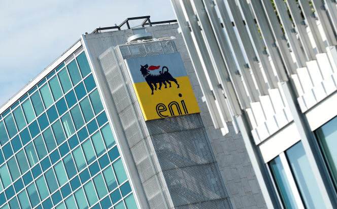 La sede della major petrolifera italiana Eni a Roma, settembre 2018.