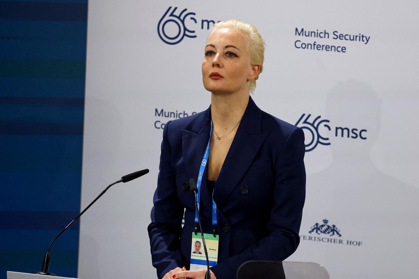 Navalny's widow, Yulia Navalnaya: 'Putin killed my husband'