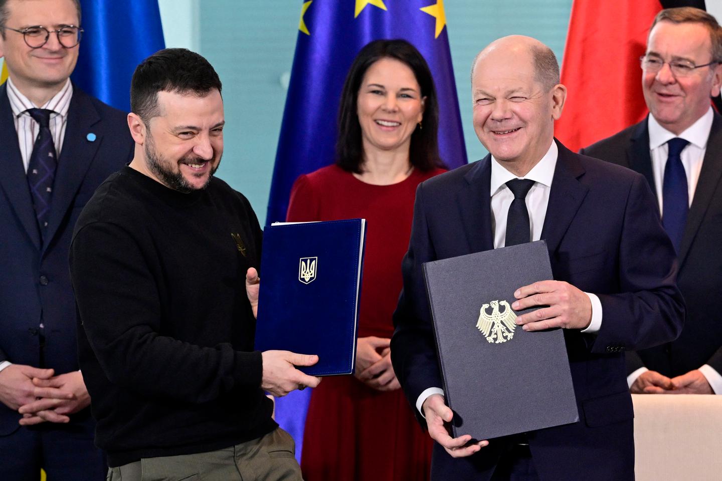 Ukraine signs bilateral security deal with Germany