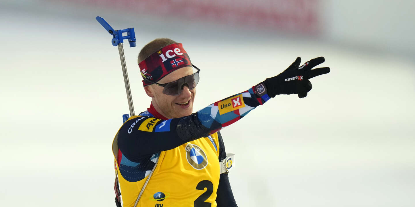 Biathlon : Johannes Boe remporte son 20ᵉ titre mondial avec la mass start, Quentin Fillon Maillet en bronze