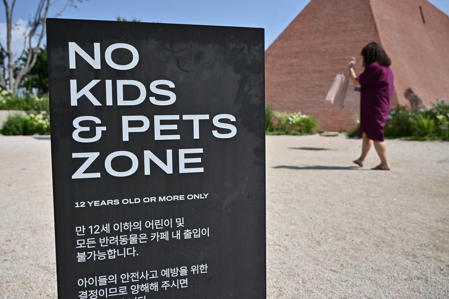 South Korea's 'no-kids zones' reflect a society where people  have given up on trying to accommodate each other