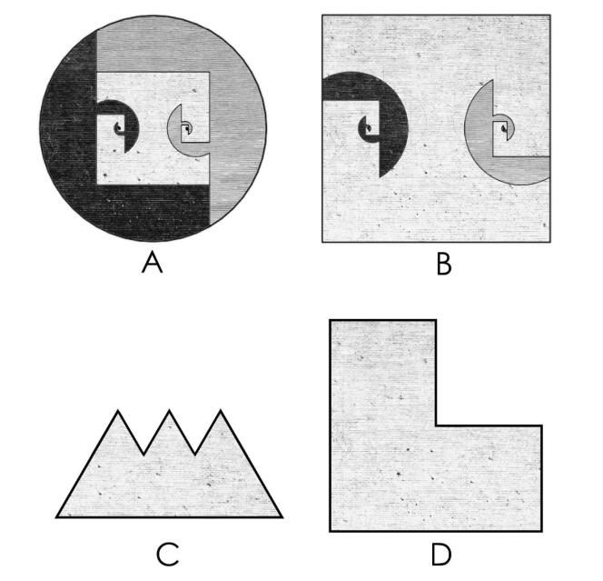 Puzzle Simmetrico, Puzzle Matematico de “Il Mondo” N. 3