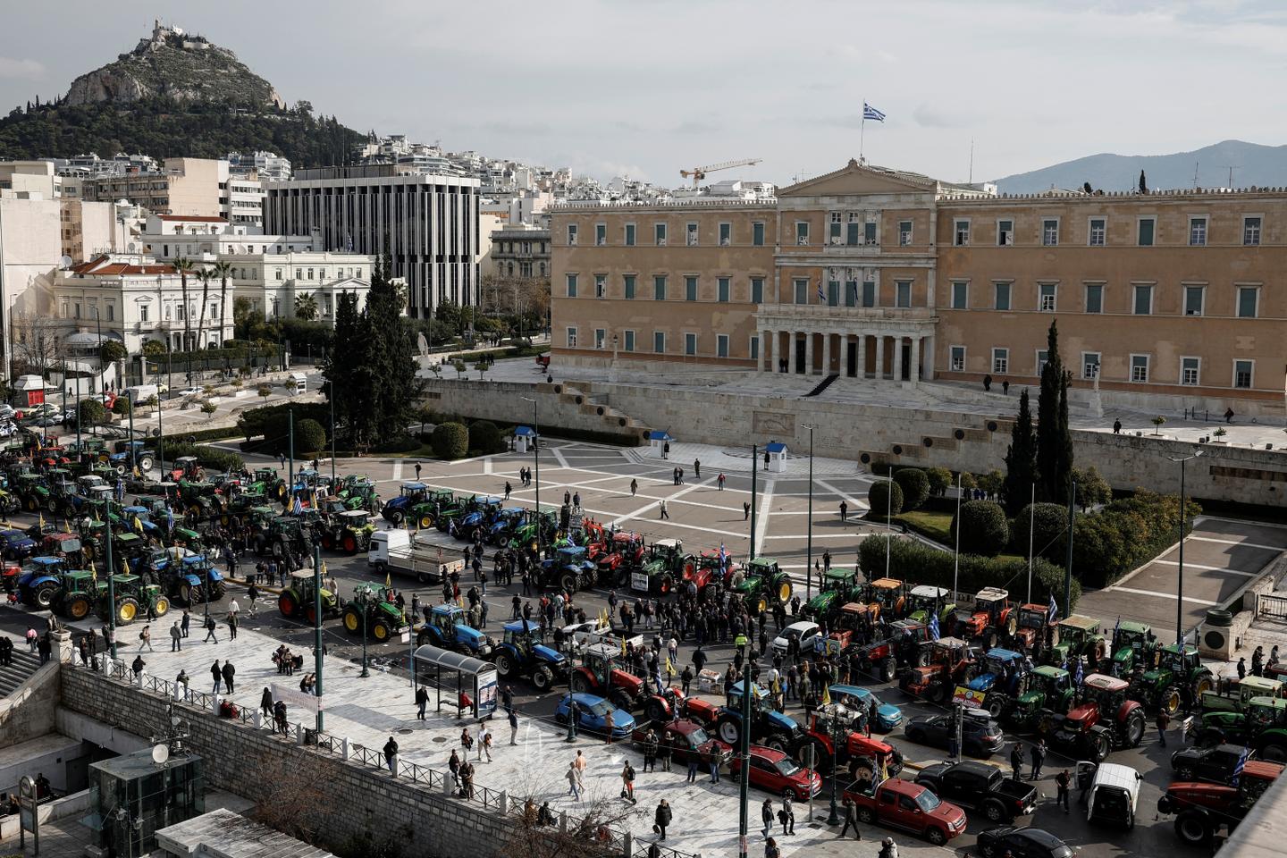 En Grecia, la movilización de los agricultores está ganando impulso