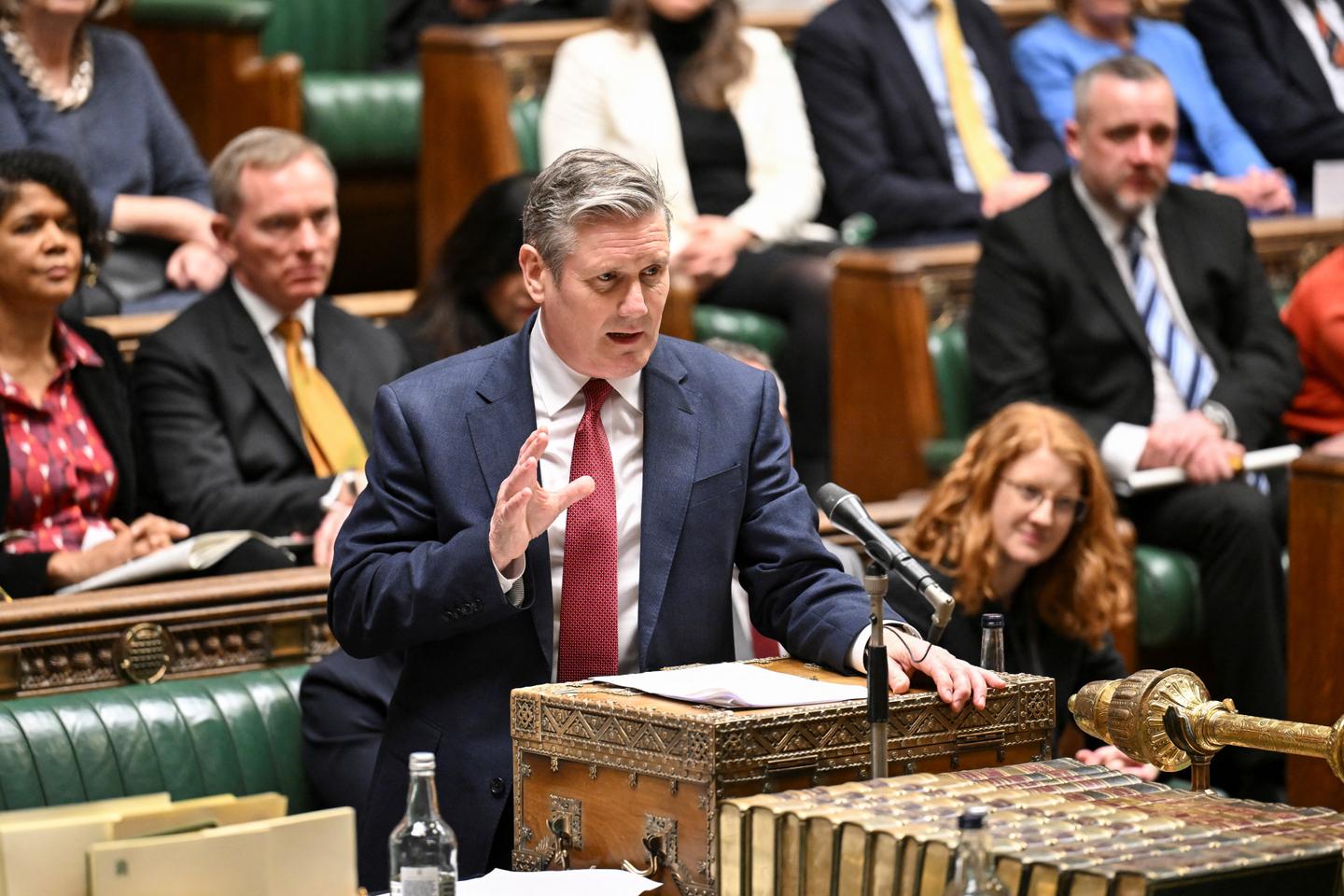 Chaos erupts in British Commons over Gaza motion