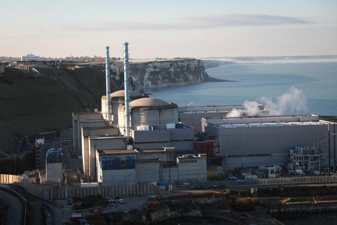 La centrale nucléaire de Penly, à Petit-Caux (Seine-Maritime), le 9 décembre 2022. 