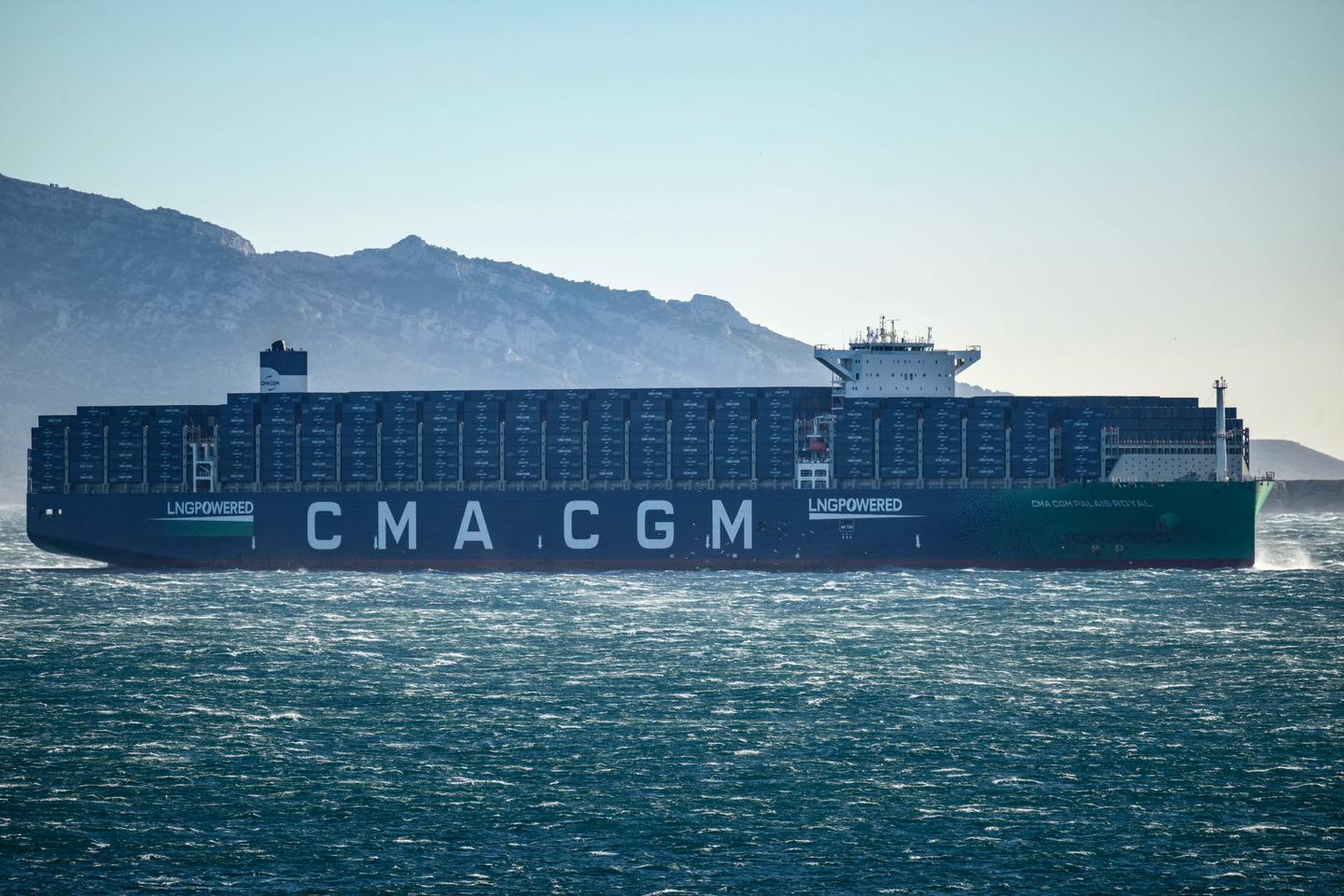 CMA CGM resiste los vientos en contra del envío