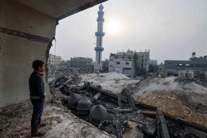 A Rafah, dans le sud de la bande de Gaza, le 25 février 2024.