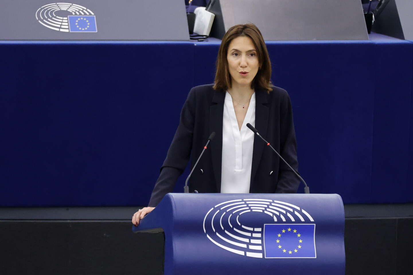 Elections européennes : Valérie Hayer, la présidente du groupe Renew, doit prendre la tête de la liste Renaissance