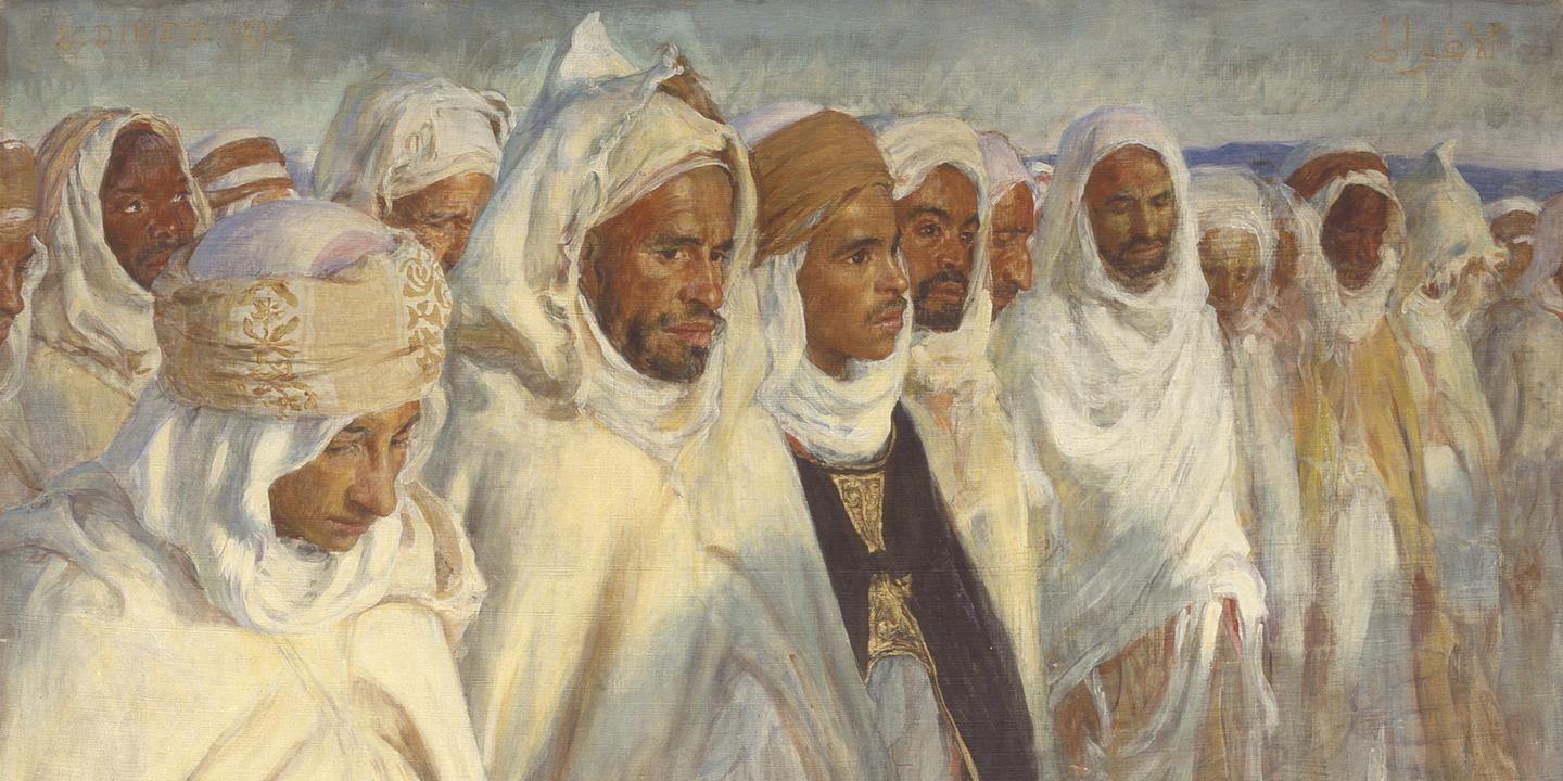 Dinet A l’Institut du Monde Arabe, Etienne Dinet, peintre orientaliste et ...