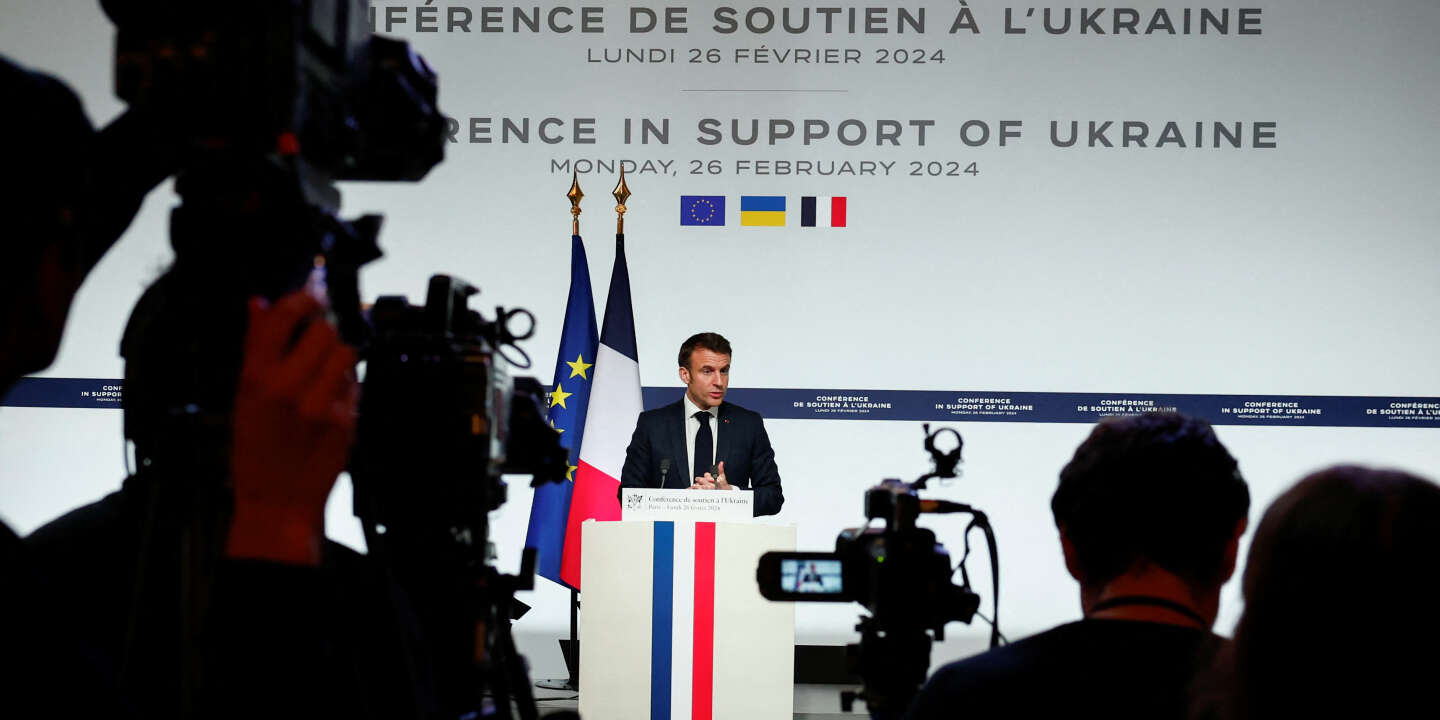 uerre en Ukraine : Macron affirme que l’envoi de troupes occidentales à l’avenir ne peut « être exclu », mais souligne l’absence de consensus