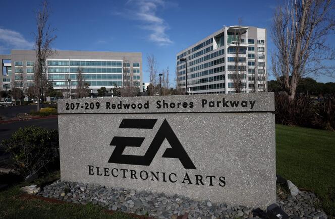 Le siège d’Electronic Arts, à Redwood City (Californie), le 30 janvier 2024.