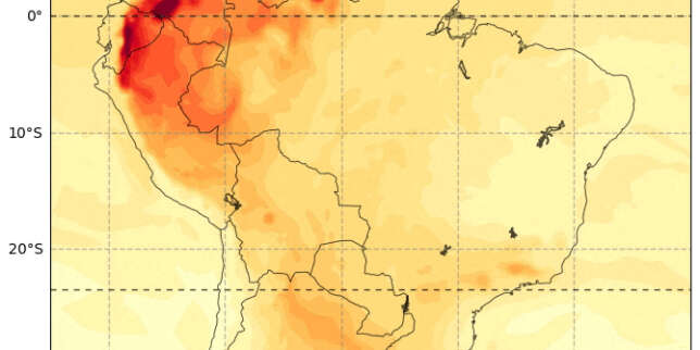 Feux de forêt : des émissions de dioxyde de carbone sans précédent en février au Brésil, au Venezuela et en Bolivie