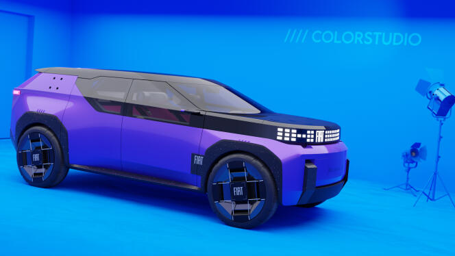 Le SUV familial de Fiat, sorte de « giga Panda », sera commercialisé en 2027. 