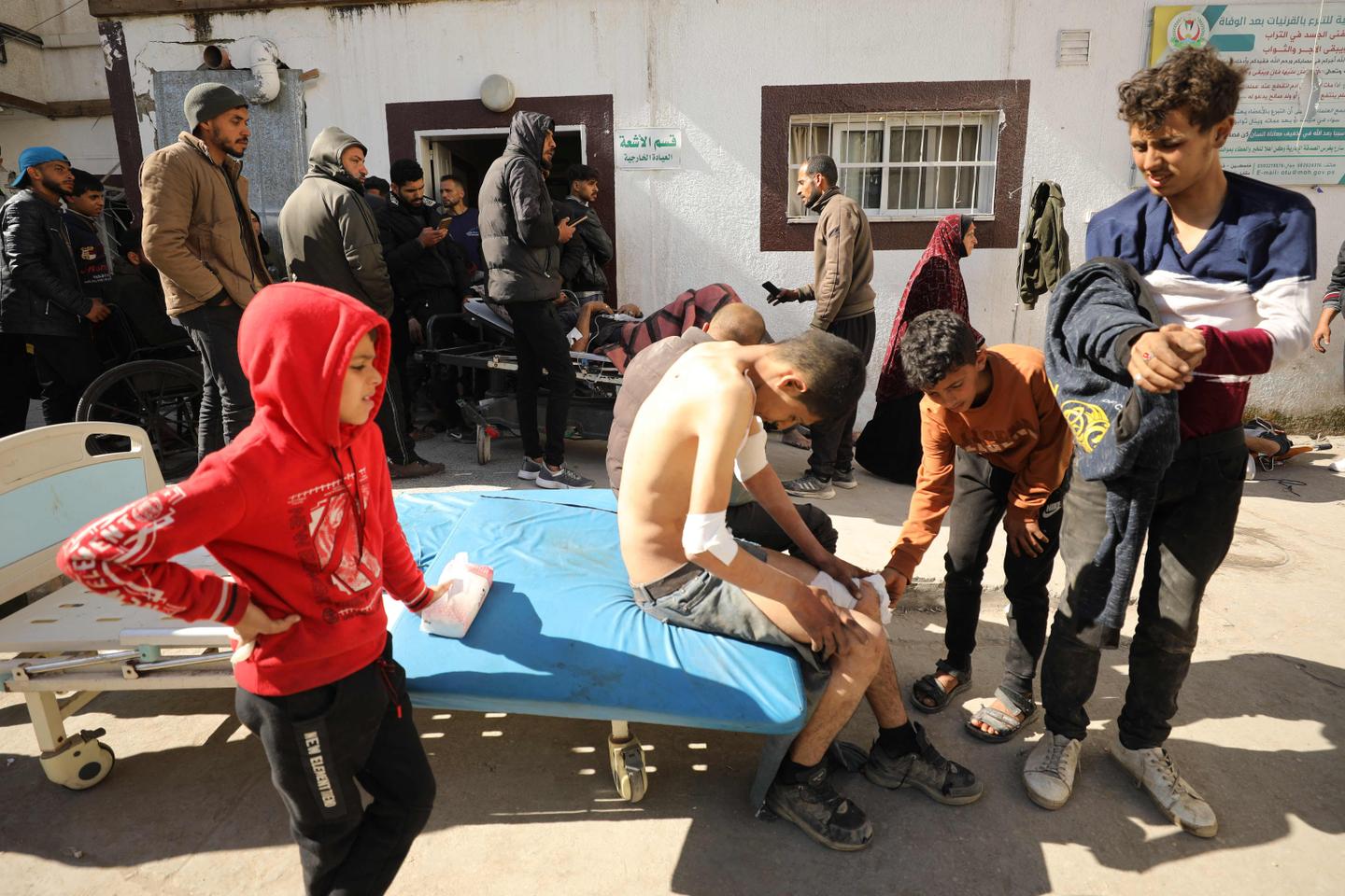 Gaza health ministry says scores killed during food aid distribution