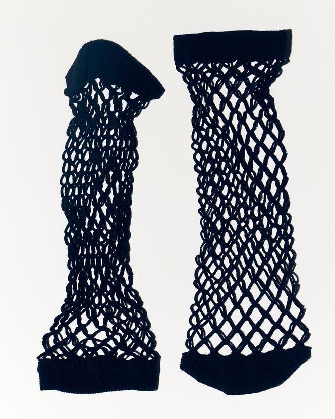 Medias de rejilla de poliamida y elastano, Dim, 7,49 €.