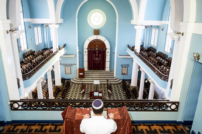 Sha’ar Hashamayim, à Belem, est la toute première synagogue construite au Brésil, dans les années 1820. 
