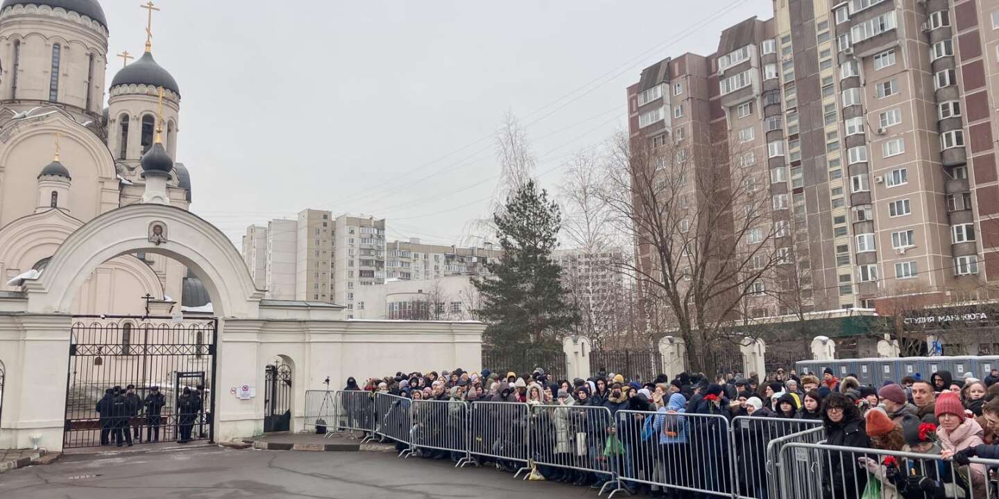 En directo, la guerra en Ucrania: horas antes del funeral de Alexei Navalny en Moscú, una cola silenciosa de varios cientos de metros