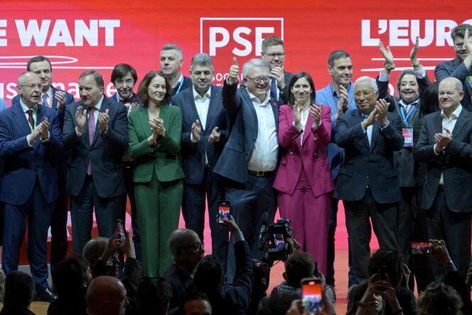 El Partido de los Socialistas Europeos (PSE), que lanzó su campaña para las elecciones europeas en Roma el sábado 2 de marzo de 2024, es el segundo grupo en número de escaños en el Parlamento Europeo, detrás del Partido Popular Europeo (PPE).