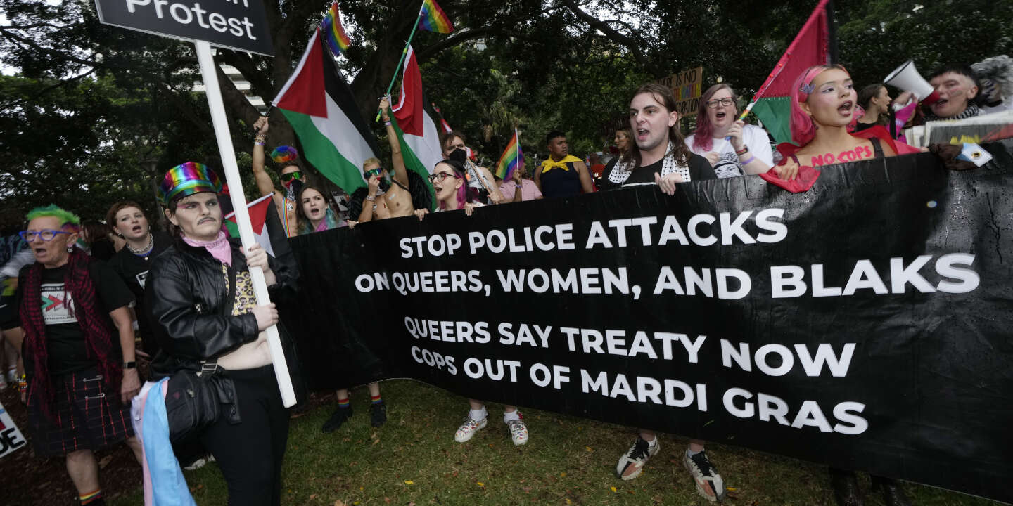 A Sydney, la police en uniforme indésirable à la Gay Pride