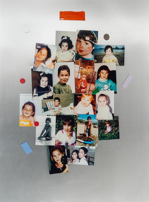 Des photos d’enfance des demi-frères et sœurs Ophélie, Elise, Aurélie, Benjamin, Maude, Antoine, Rémi, Amélie et Claire. 