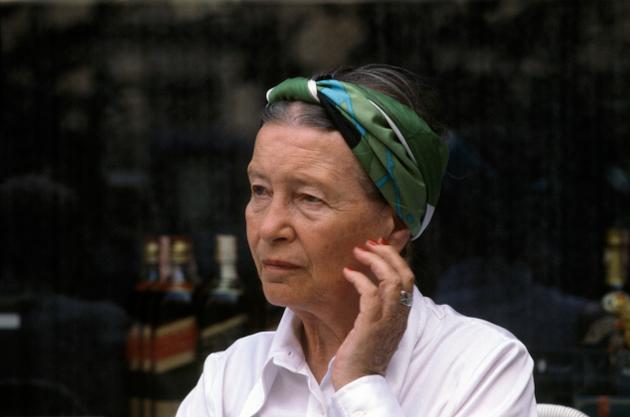 Simone de Beauvoir, à Paris, en 1978.