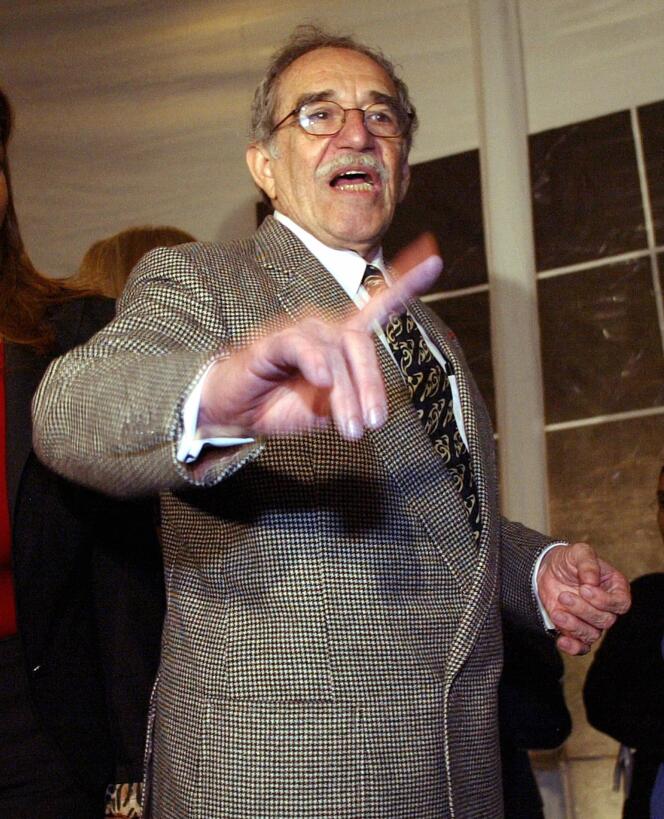 Gabriel Garcia Marquez, à Mexico, en 2003.