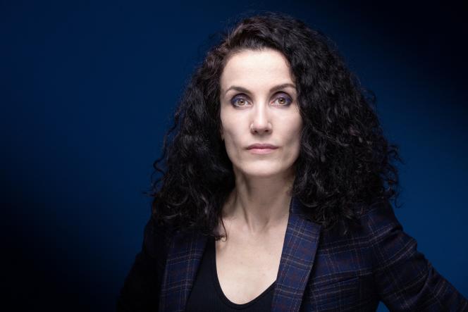 La dessinatrice française Corinne Rey, alias Coco, à Paris, le 17 mars 2021.