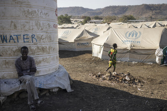 Un camp de réfugiés près de Maganan, à 70 kilomètres de la frontière soudanaise, dans la région éthiopienne de l’Amhara, le 1ᵉʳ mars 2024.