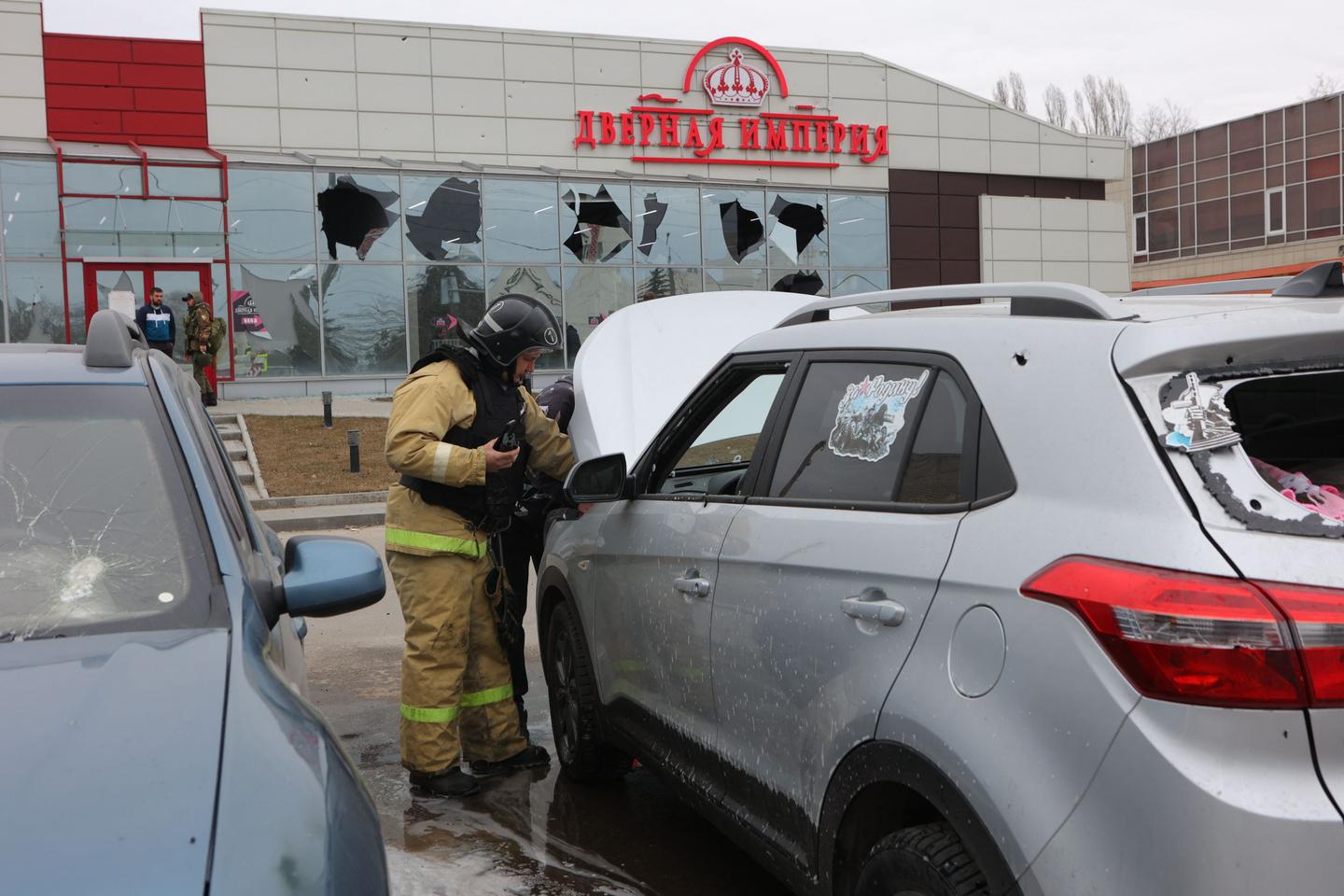 Southern Russia faces bombardments and armed incursions on the eve of the presidential election