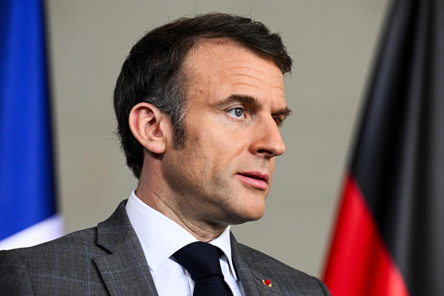 Macron reiterates ground operation in Ukraine possible 'at some point'