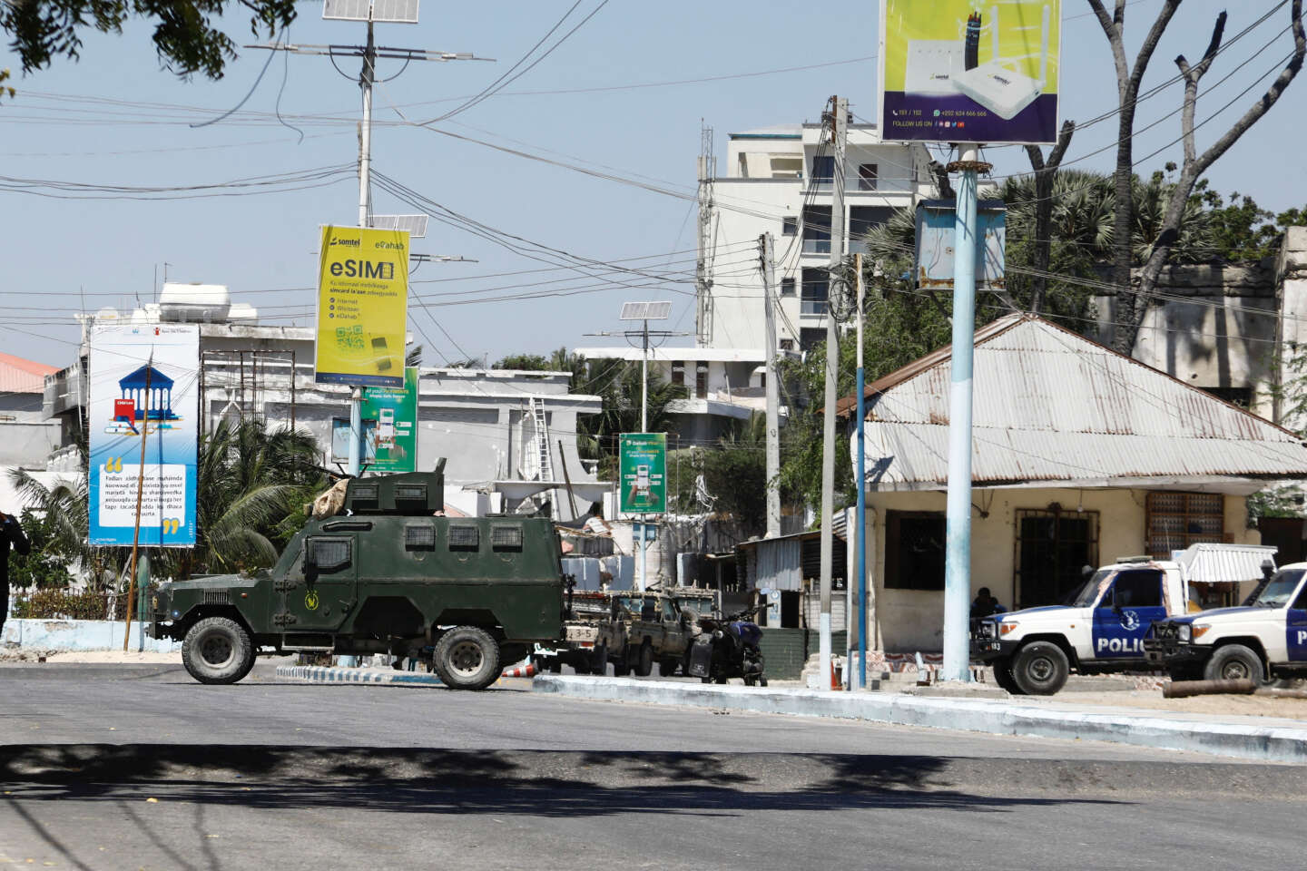 In Somalia, an al-Shabaab attack on a hotel in Mogadishu killed at least three people and wounded twenty-seven others.