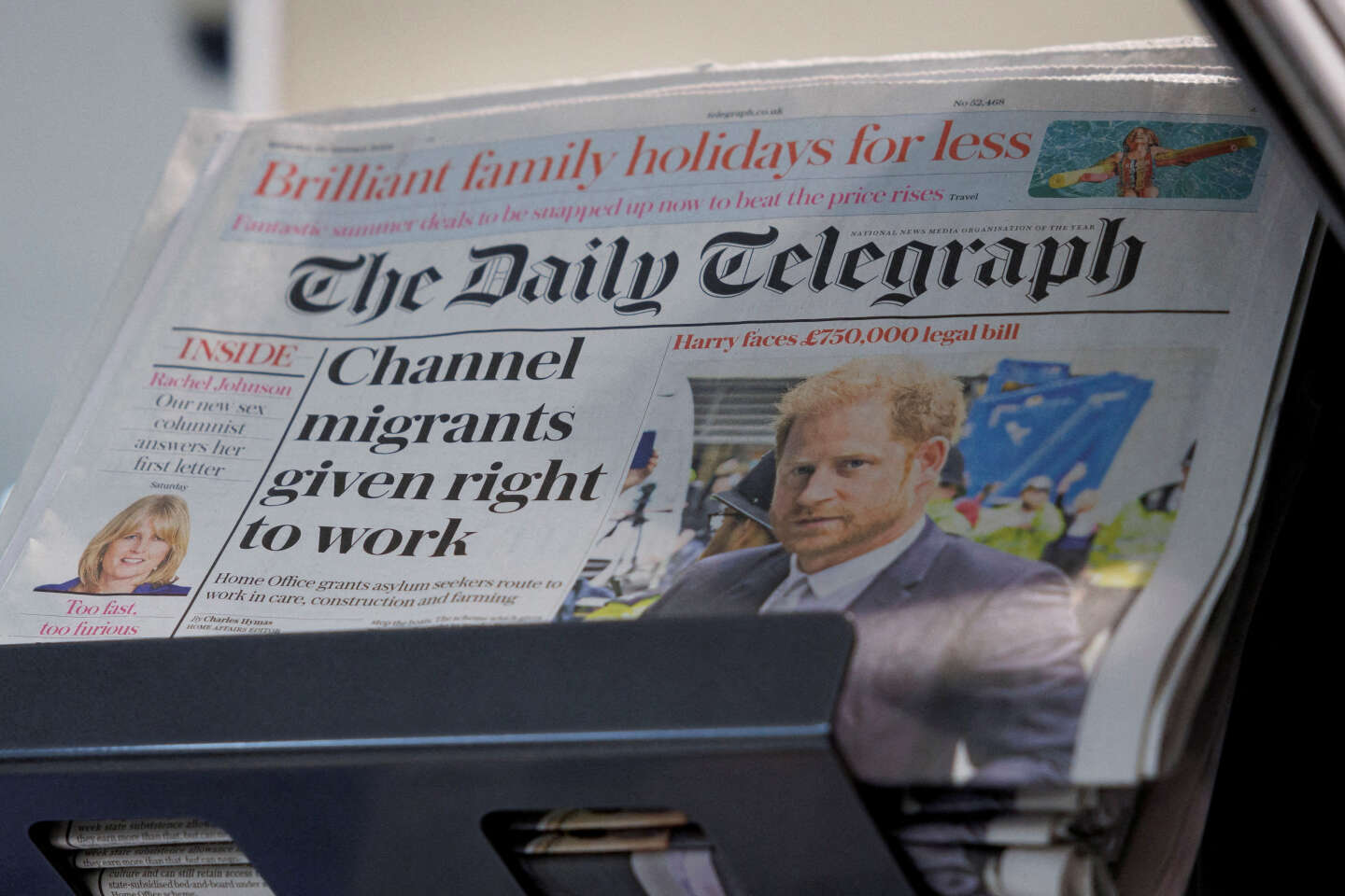 England prohibits foreign countries from buying newspapers
