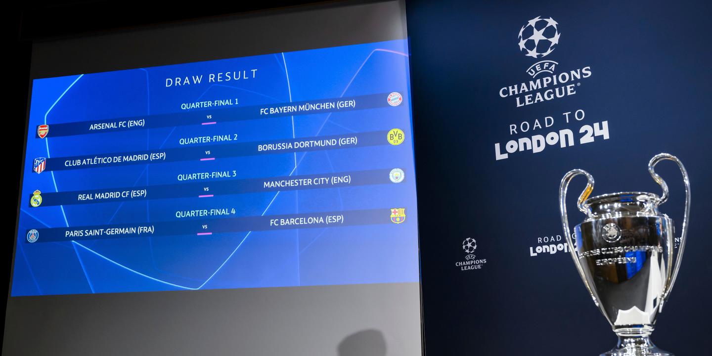 Uefa champions online league latest result