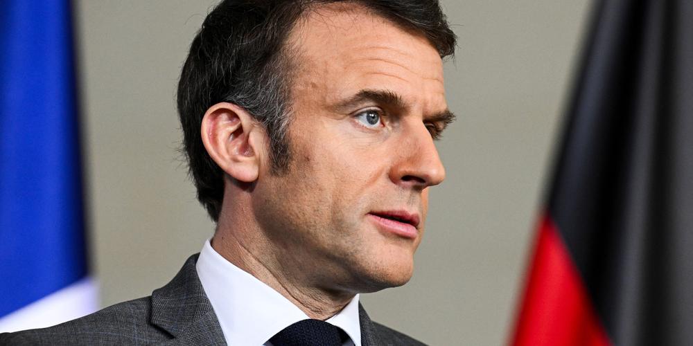 Guerre en Ukraine Emmanuel Macron réaffirme que « peutêtre qu’à un