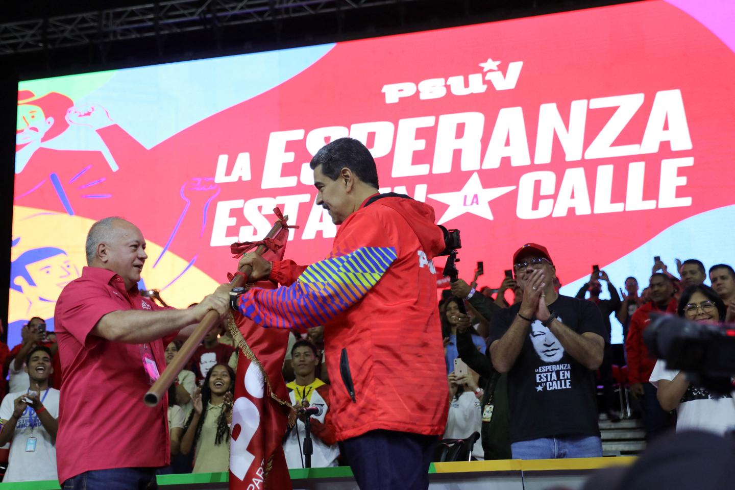Venezuela's Maduro accepts party nomination