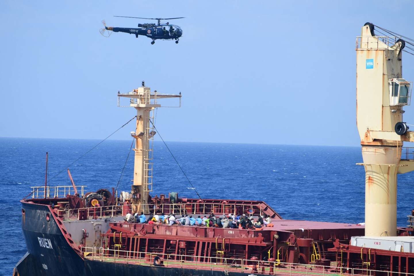 La marine indienne annonce avoir repris le navire maltais MV Ruen à des pirates somaliens