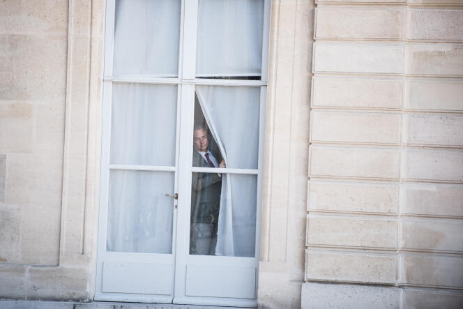 Bruno Roger-Petit en el Palacio del Elíseo, en París, el 7 de julio de 2020.