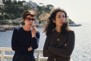 Christine Angot et sa fille, Léonore Chastagner, dans « Une famille », le film de l’écrivaine.