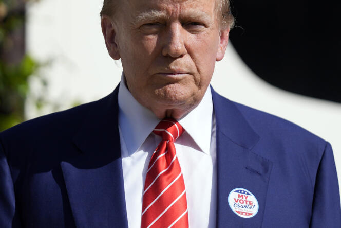 Donald Trump en Palm Beach (Florida), 19 de marzo de 2024.
