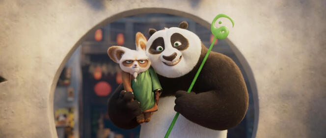 « Kung Fu Panda 4 », film d’animation de Mike Mitchell et Stephanie Stine.