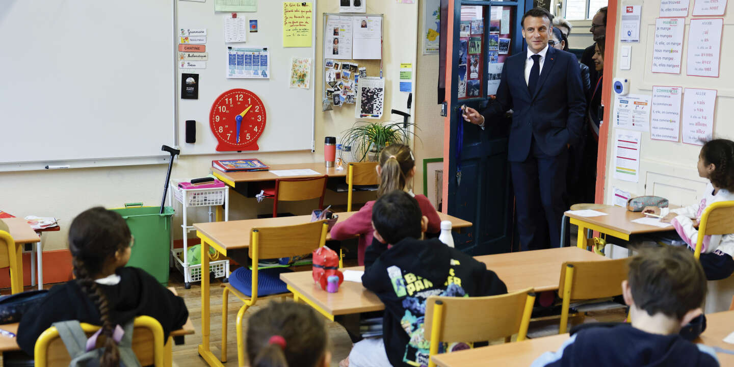 Emmanuel Macron valide le big bang de la formation des enseignants