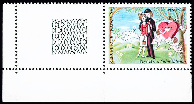 FRANCE 1991, VARIETE de COULEURS timbre 2733a, CROIX ROUGE, oblitéré