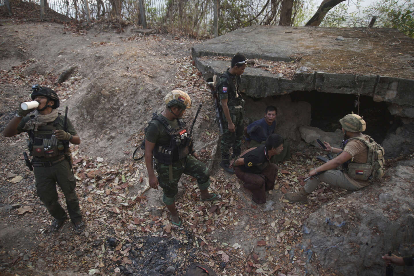In Burma, the military regime withdrew from the strategic town of Myawaddy on the Thai border.