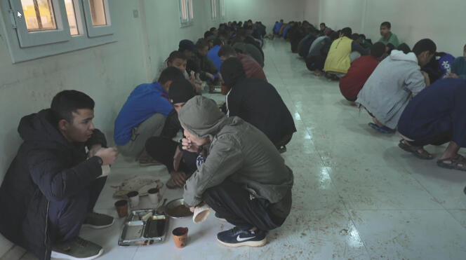 Des enfants de djihadistes dans le centre de déradicalisation d’Orkech, au Kurdistan syrien, image extraite du reportage « Fils de djihadistes : l’impossible retour ? », de Chris Huby et Guillaume Lhotellier.