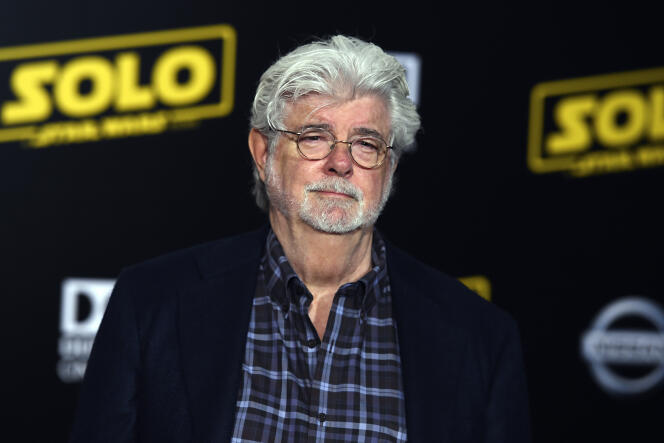 George Lucas arrive à la première de « Solo: A Star Wars Story » au Théâtre El Capitan, le 10 mai 2018 à Los Angeles. 