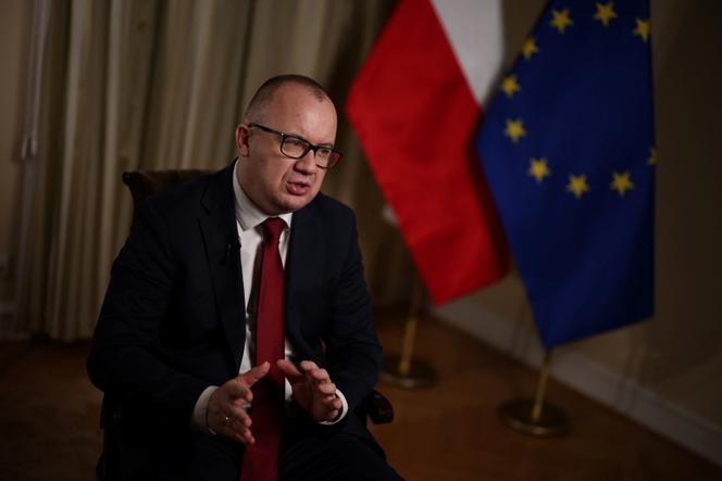 Le ministre polonais de la justice, Adam Bodnar, à Varsovie, le 6 février 2024.