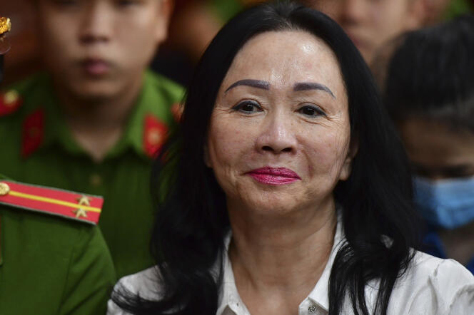 La femme d'affaires Truong My Lan jugée à Hô Chi Minh Ville (Vietnam), le 11 avril 2024. 