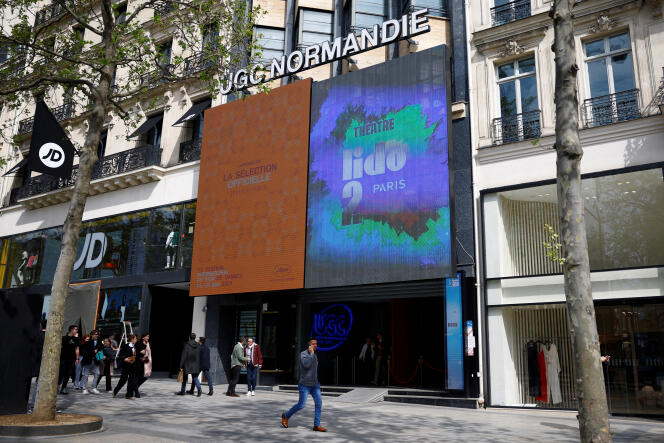 L'UGC Normandie, avenue des Champs-Elysées, à Paris, le 11 avril 2024.