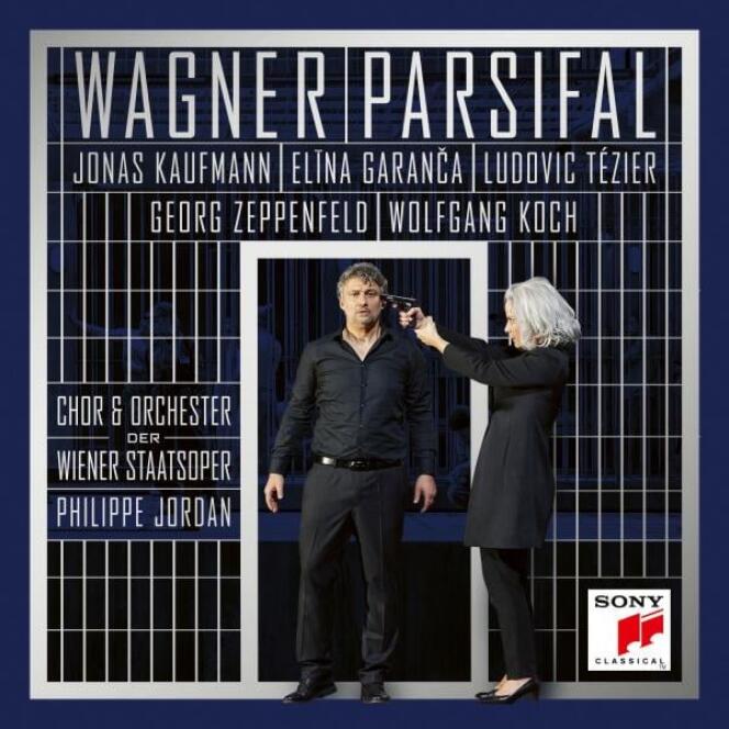 Pochette de l’album « Parsifal », de Wagner, dirigé par Philippe Jordan, avec Jonas Kaufmann.