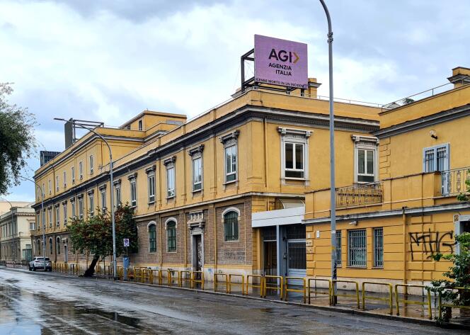 The Agenzia Giornalistica Italiana (AGI) offices in Rome, September 26, 2022.